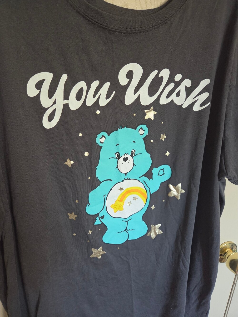 Care Bears Torrid Gray You Wish Graphic Tee Womens Size 3xl - Picture 2 of 4